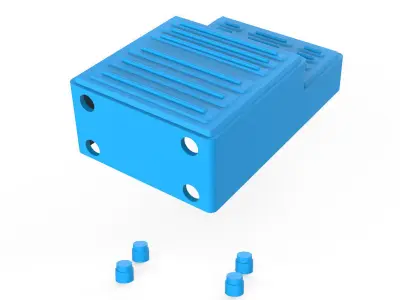 Workshop Locker 3D print model