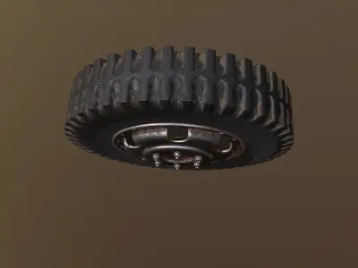 Wheel 3D model