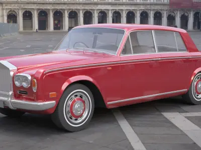 Generic Old Car 02 3D model