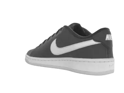 Nike Court Royale 2 Black 3D model