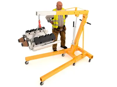 Operator 4K 3D model