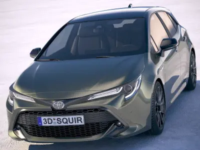 Toyota Auris 2019 3D model
