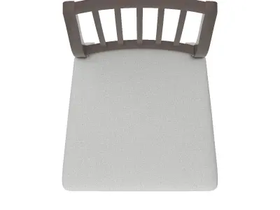 Ekedalen Chair Dark Brown 3D model
