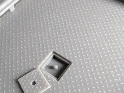 Diamond plate 3D print model