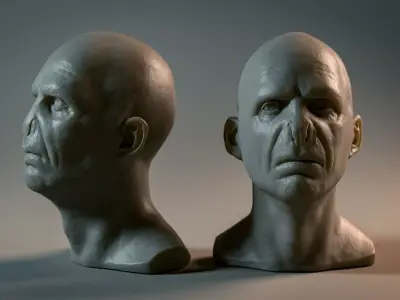 Voldemort Fan Art for 3d print 3D print model