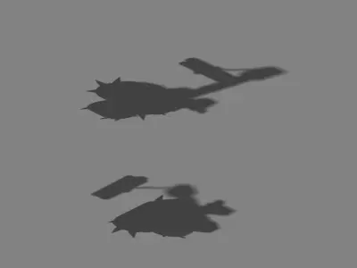 Game Steam Harbour - Crane 01 3D model