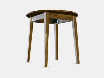 NACKANAS Table 2 Low-poly 3D model