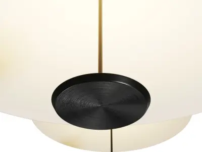 Dot Pendant Light Low-poly 3D model