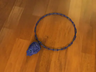 The Lion King Mane Pendant 3D print model