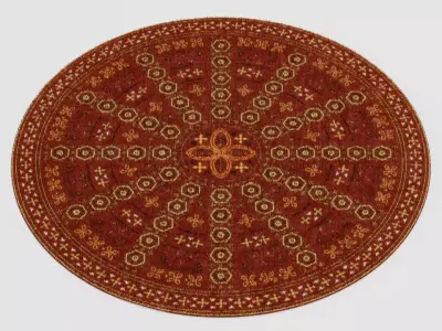 -Oriental Carpet V2- 3D model