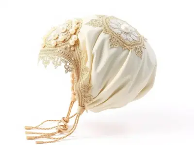 Victorian Bonnet Model Pack Low-poly 3D model