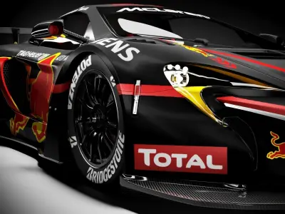 McLaren 650s 3D model