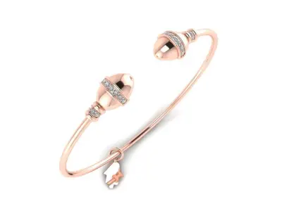 Tazzarine Diamond Bracelet Model 1 3D print model