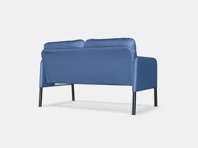 GLOSTAD 2-seater sofa Low-poly 3D model