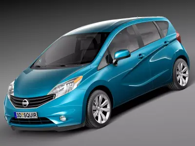 Nissan Versa Note 2014 3D model