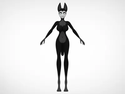 Luina Low-poly 3D model