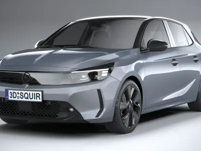 Opel Corsa 2024 3D model