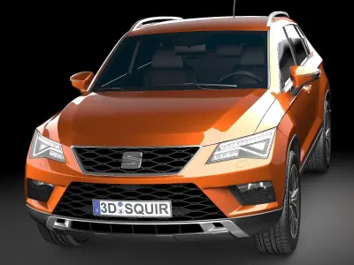 Seat Ateca 2017 3D model