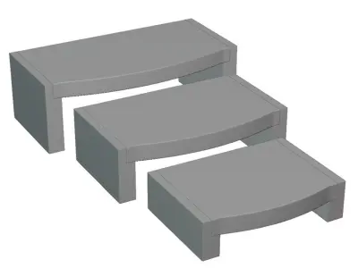 Jewelry Stand Vol 1-3 3D print model 3D print model