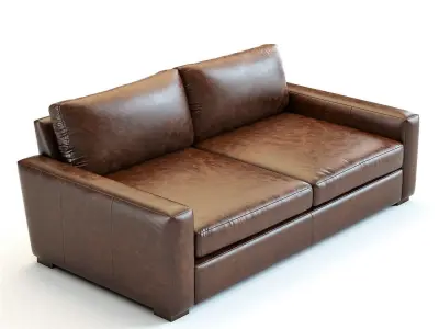 Restoration Hardware - Maxwell Leather Sofa 3D model