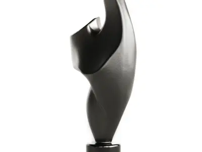 Decorative Abstract Sculpture 07 3D model