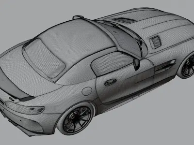 Mercedes-Benz AMG GT R Roadster 2020 3D model