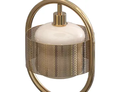 Mossen   lampatron Low-poly 3D model