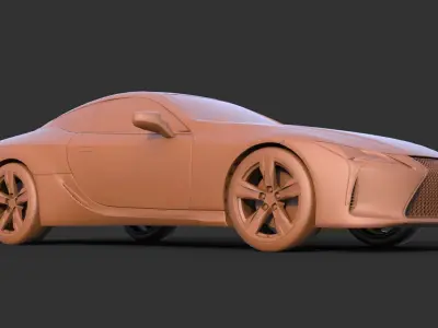 Lexus LC500 3D print model