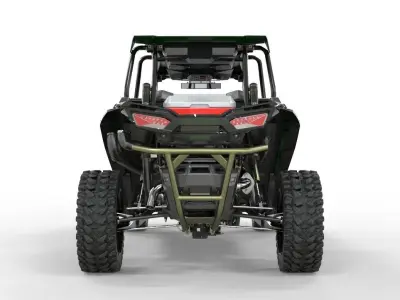 2018 POLARIS RZR XP 4 1000 Turbo  3D model