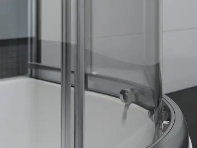 Shower room Ravak Blix - model BLCP4 SABINA 3D model