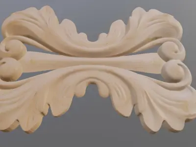 Flower Decor 3D print model get