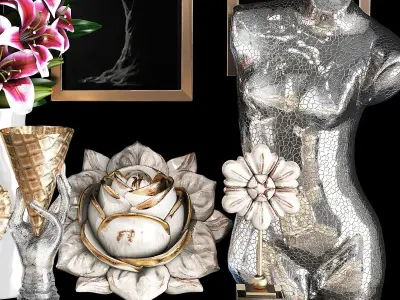 Decor set 42 3D model