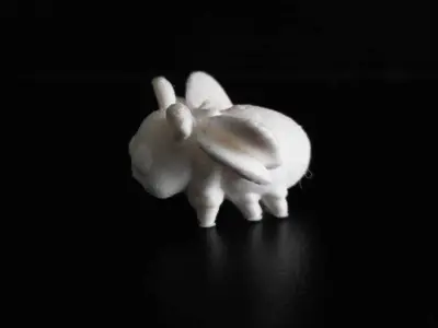 Cute Moth 3D print model