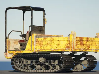 ZBL Mini Truck - Unreal Engine Project 3D model