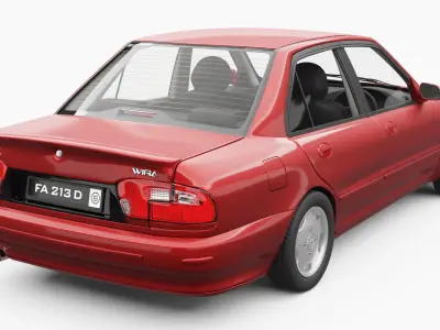 Proton Wira 3D model