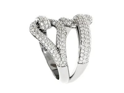 fancy ring 3D print model