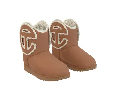 UGG X TELFAR Boots Low-poly 3D model