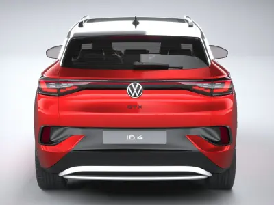 Volkswagen ID4 GTX 2022 3D model