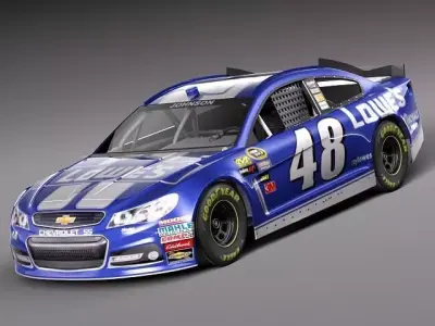 Chevrolet SS NASCAR 2013 3D model