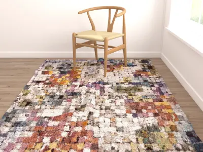 Rugs No 68 Low-poly 3D model