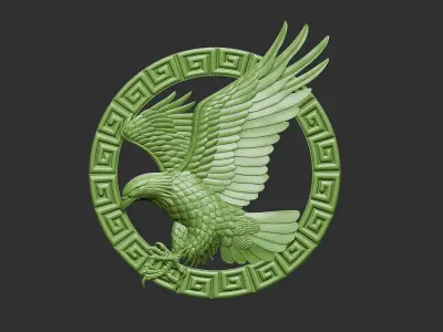 eagle greek 3D print model