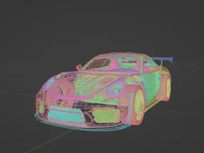 911 Porsche Gt3 3D model