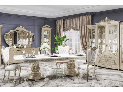 Classic Furniture Set 3D model