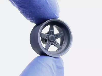 15x10 Weld S71 Wheel and Brake 3D print model