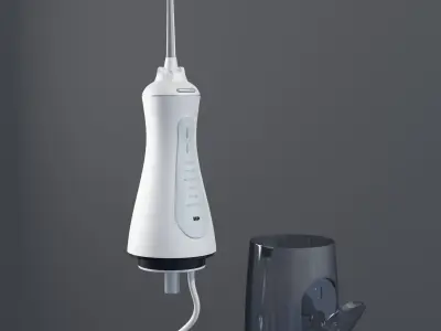 Oral Irrigator Model Low-poly 3D model