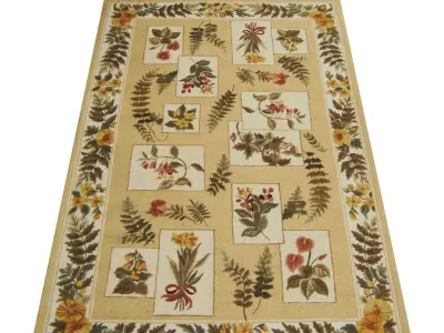 Rug Set 2384 3D model