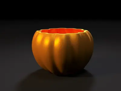 Pumpkin pots 3 3D print model