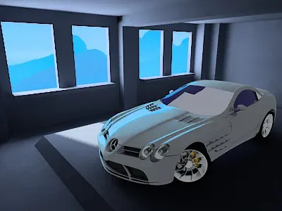 Mercedes SLR 3D model