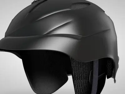 Snowboarding Helmet 3D model