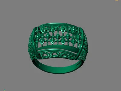 Women Plain Ring Ready STL Models Womens Ring 3d models 3D print model 13